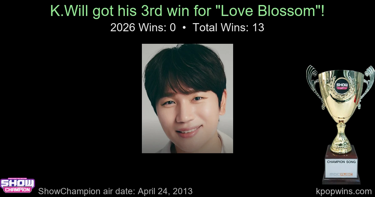 K.Will - Love Blossom